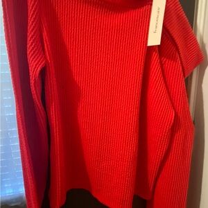 Francesca's Collections Red Women's Sweater